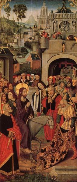 The Entry of Christ into Jerusalem, unknow artist